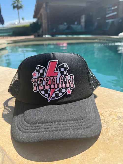 "YEEHAW" women's trucker hat