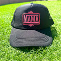"MAMA" patch trucker hat